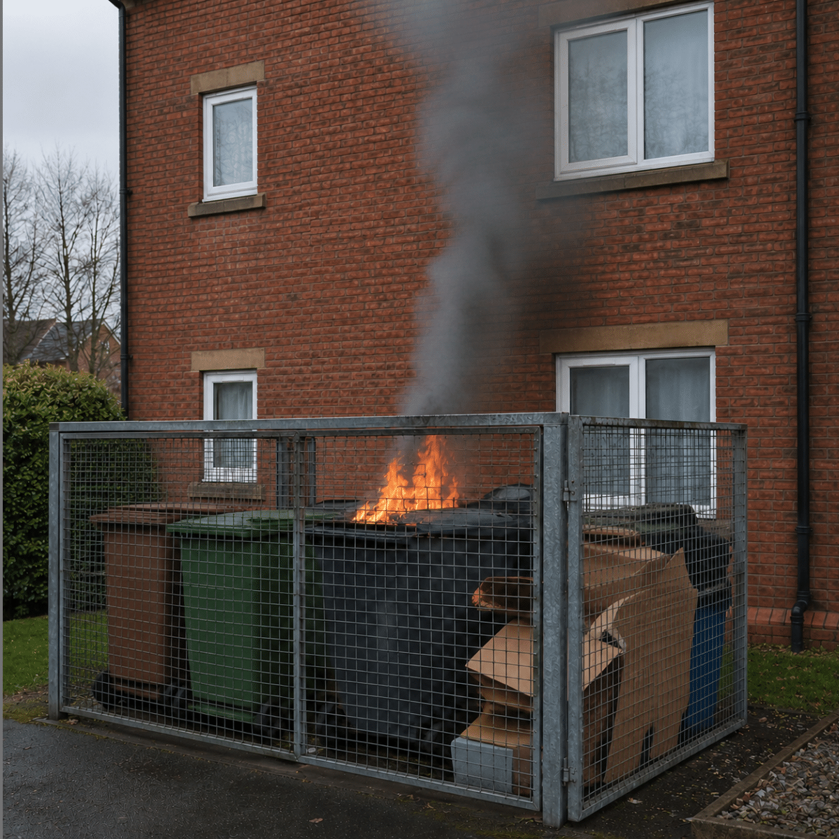bin store fires in properties